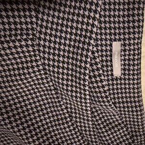 Maurices Houndstooth Knit pants in Black and Light Gray